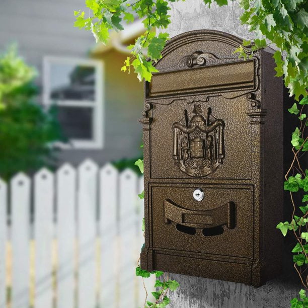 External Large Mail Post Letter Box Letterbox Mailbox Postbox Outdoor Outside